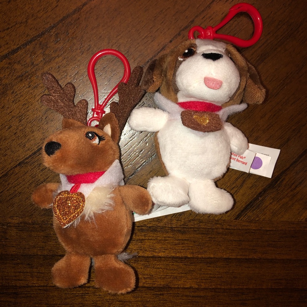 The Elf on the Shelf Elf Pets Plushee Pals Mini Reindeer & Mini Saint Bernard